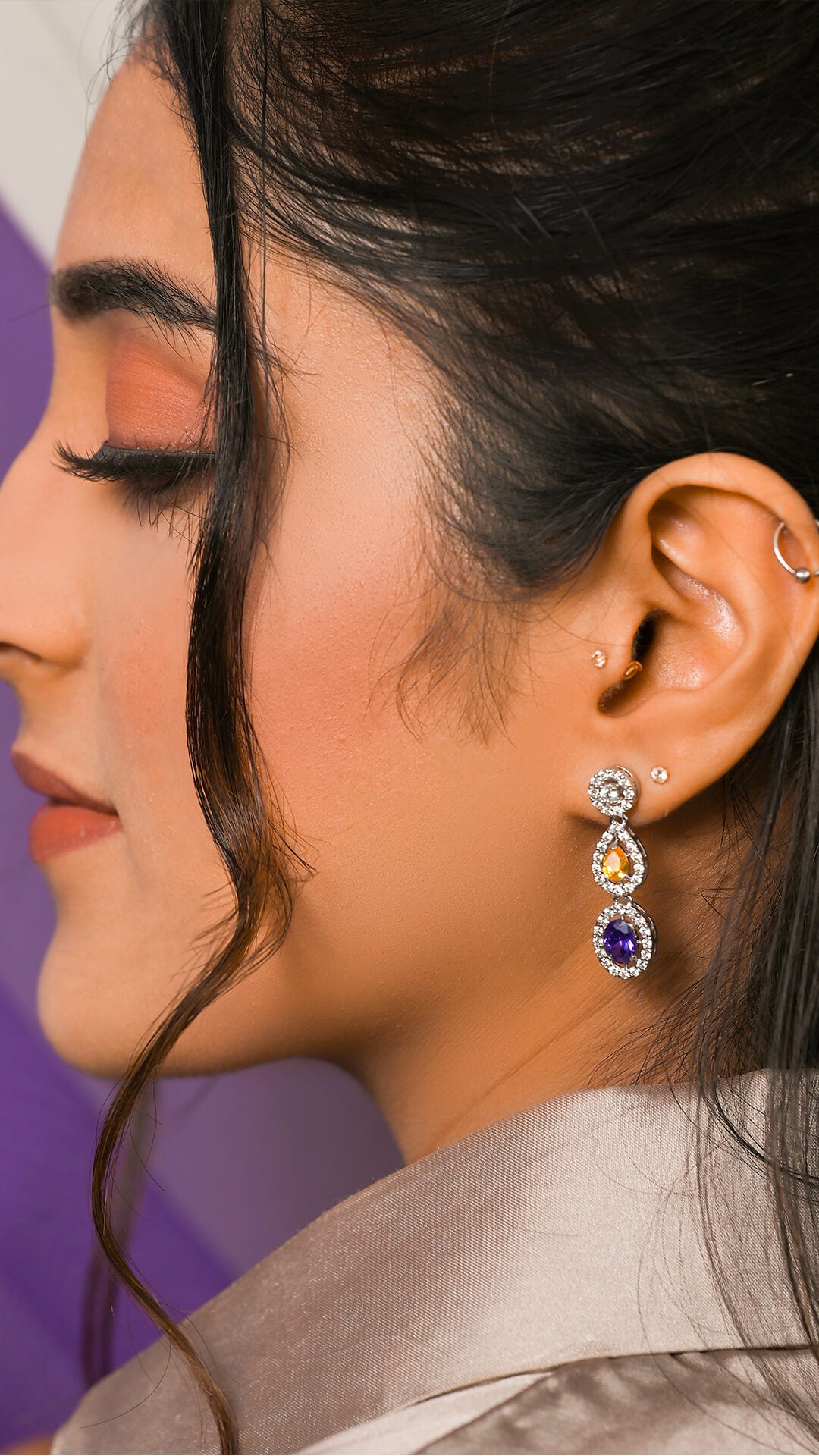 Multi Dangling Earrings