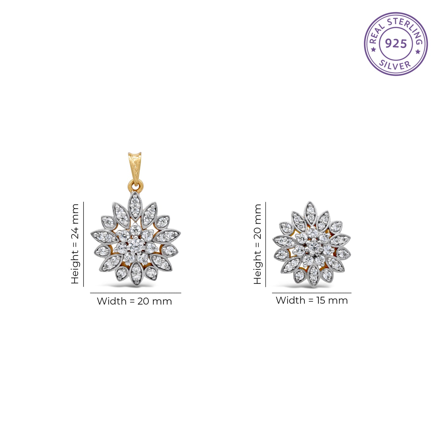 Dahlia Locket Set