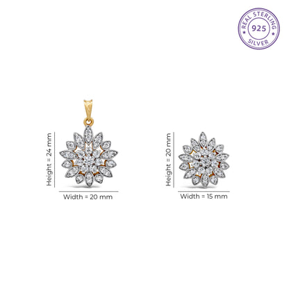 Dahlia Locket Set