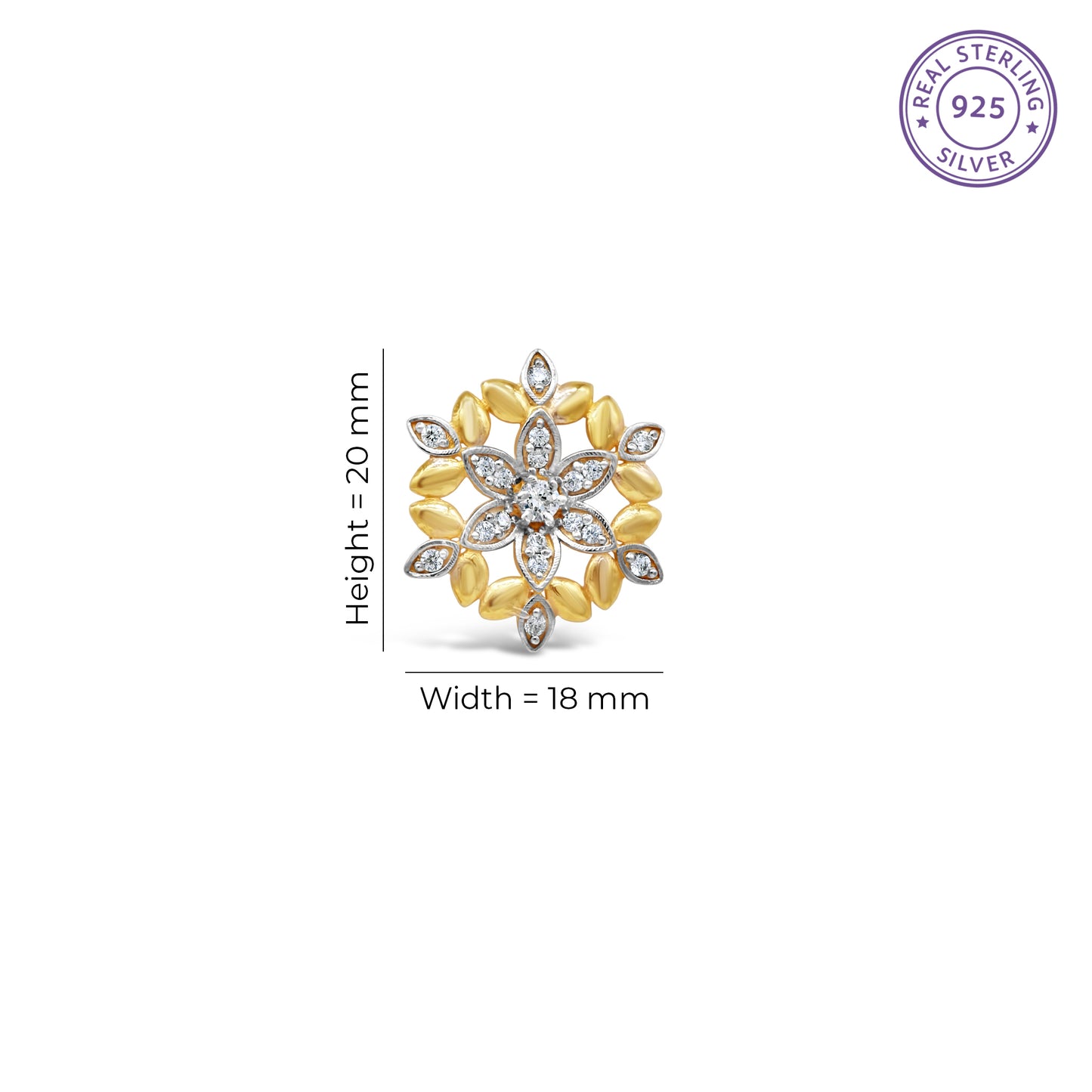 Zircon Floral Tops