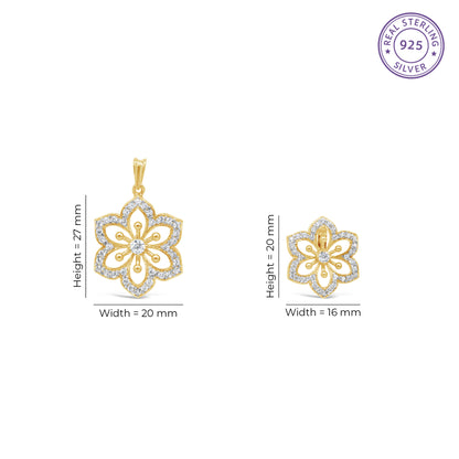 Daisy Zircon Set