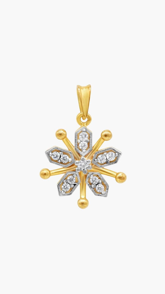 Oleander Floral Pendant