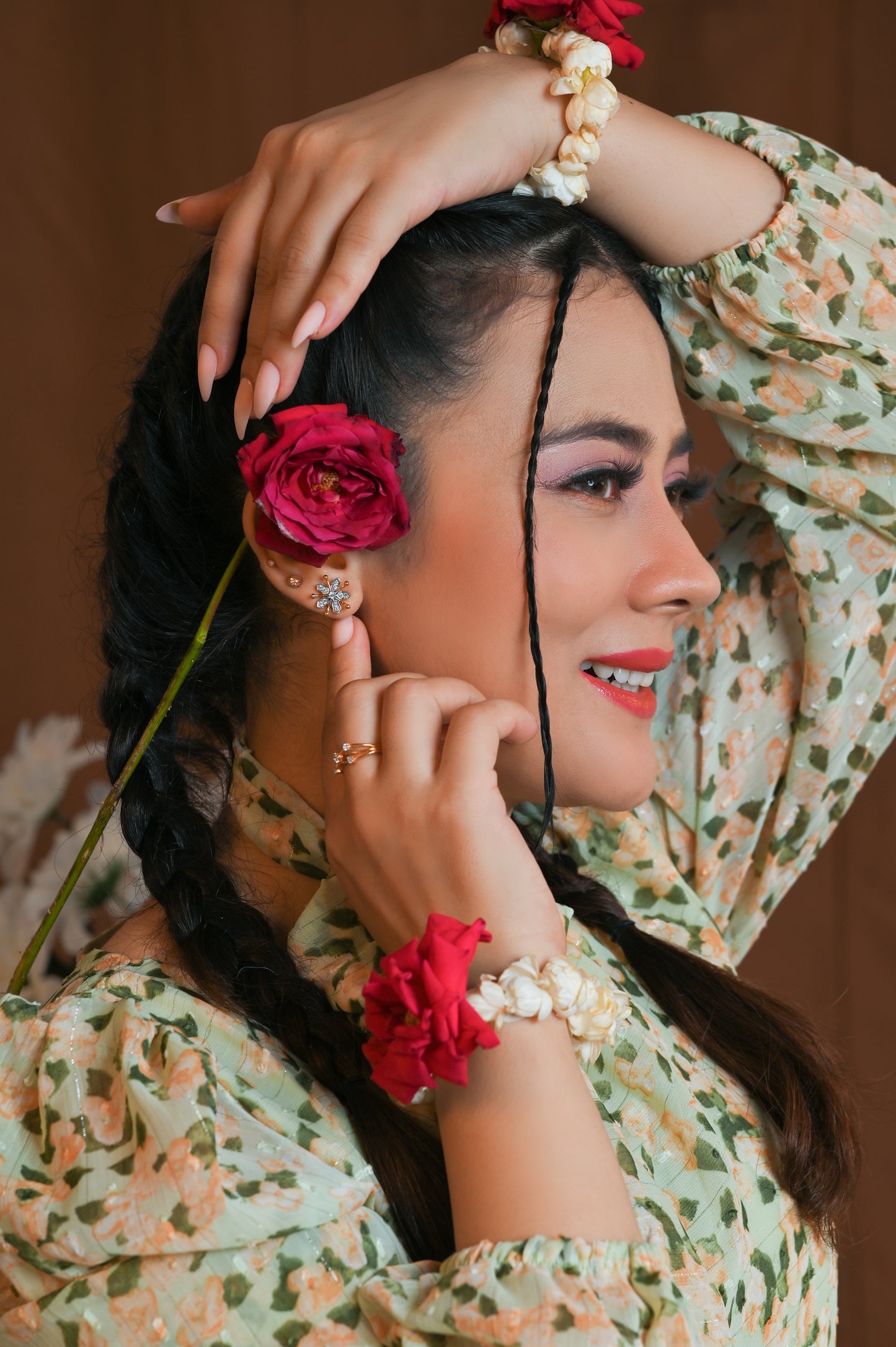 Oleander Floral Tops