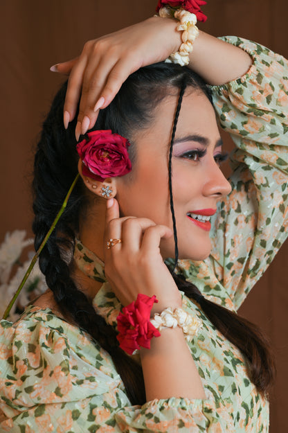 Oleander Floral Tops