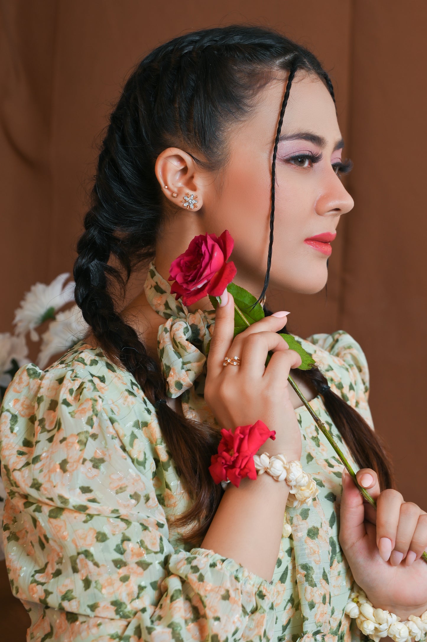 Oleander Floral Tops