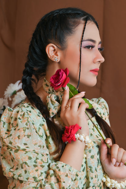 Oleander Floral Tops