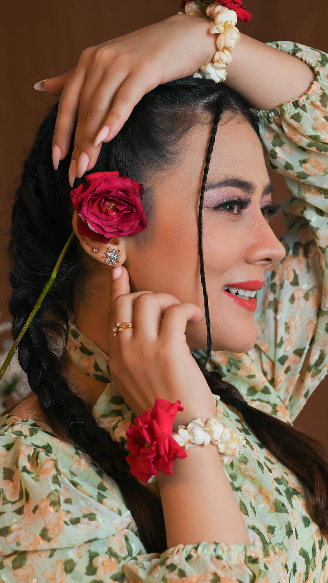 Oleander Floral Tops