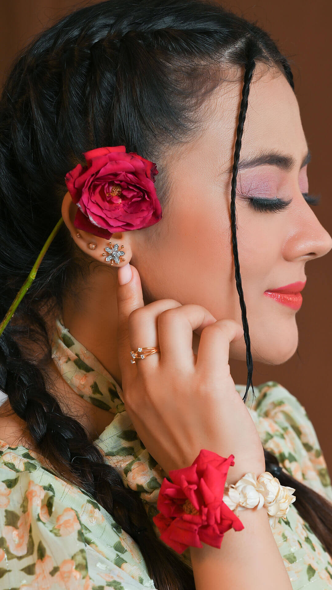 Oleander Floral Tops