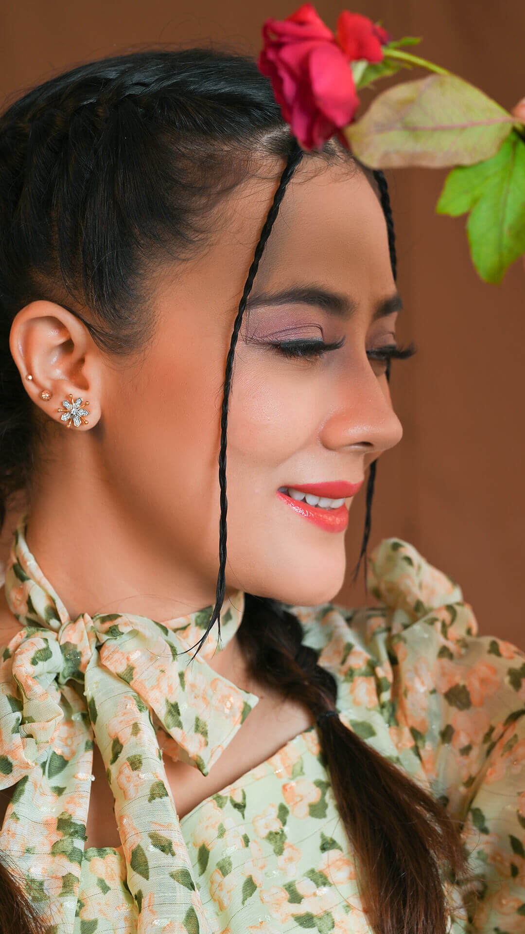 Oleander Floral Tops