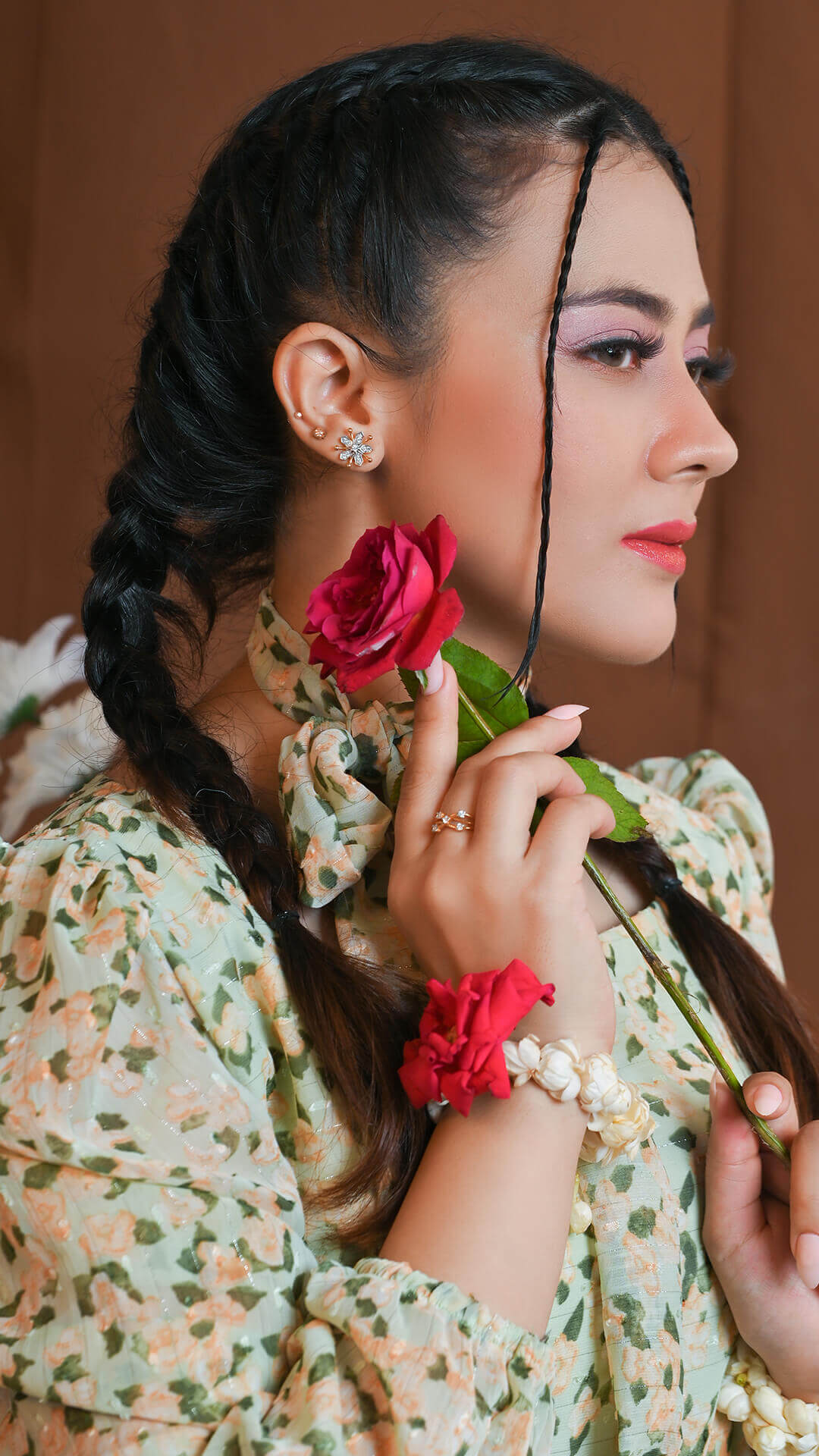 Oleander Floral Tops