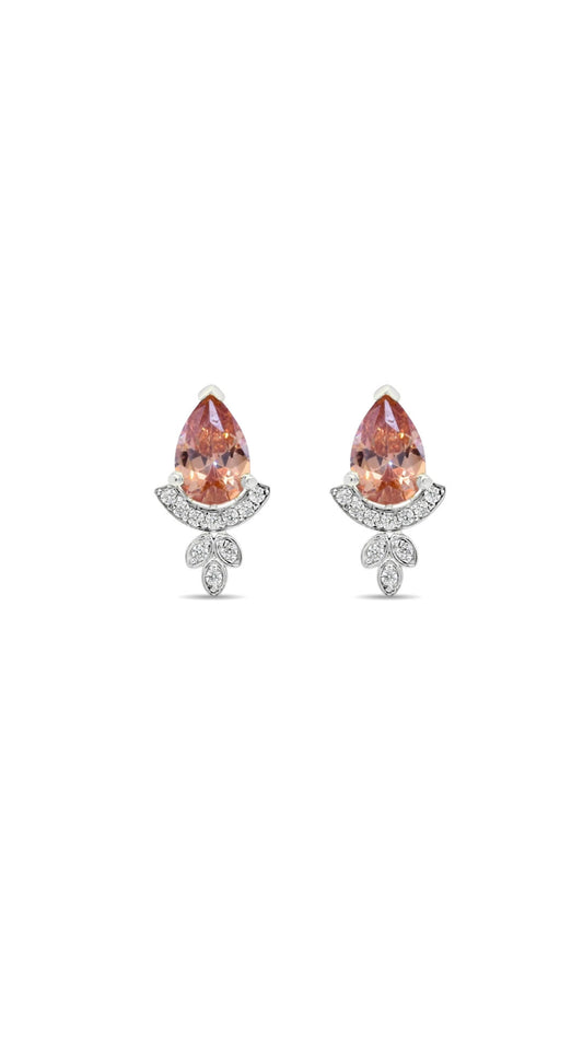 Pear Citrine Earrings