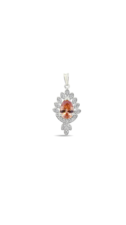 Pear Citrine Pendant