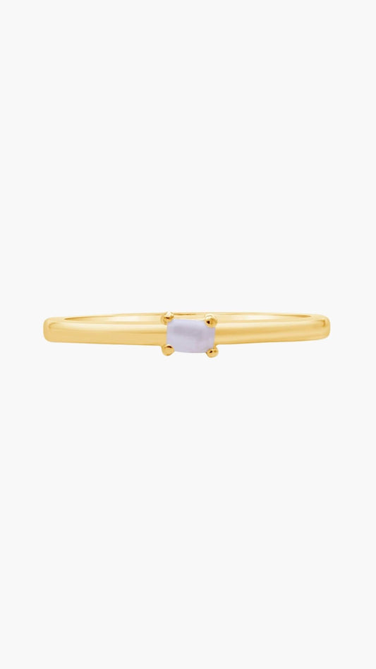 Pearl Minimalist Ring