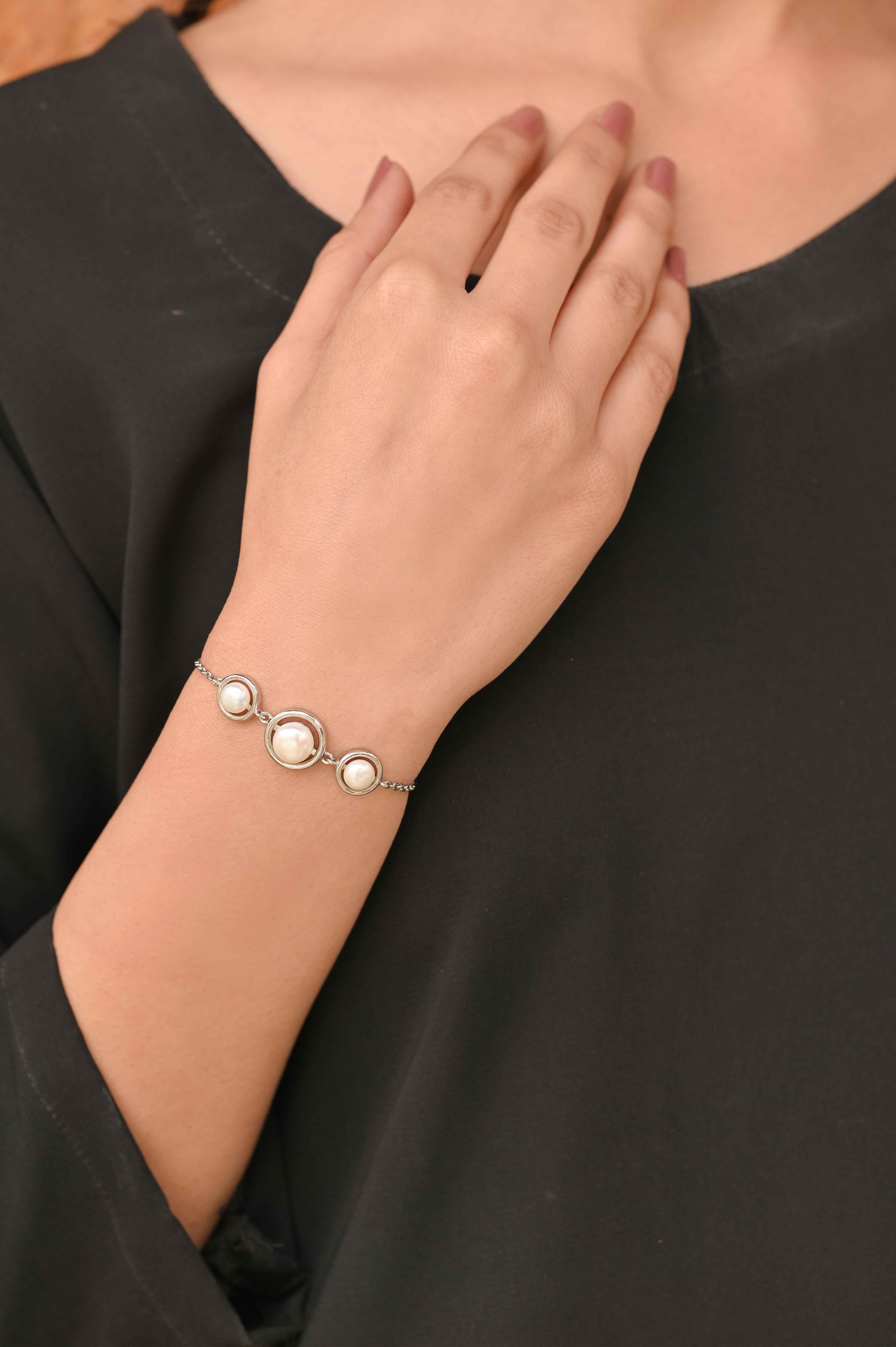 Cosmic Pearl Bracelet