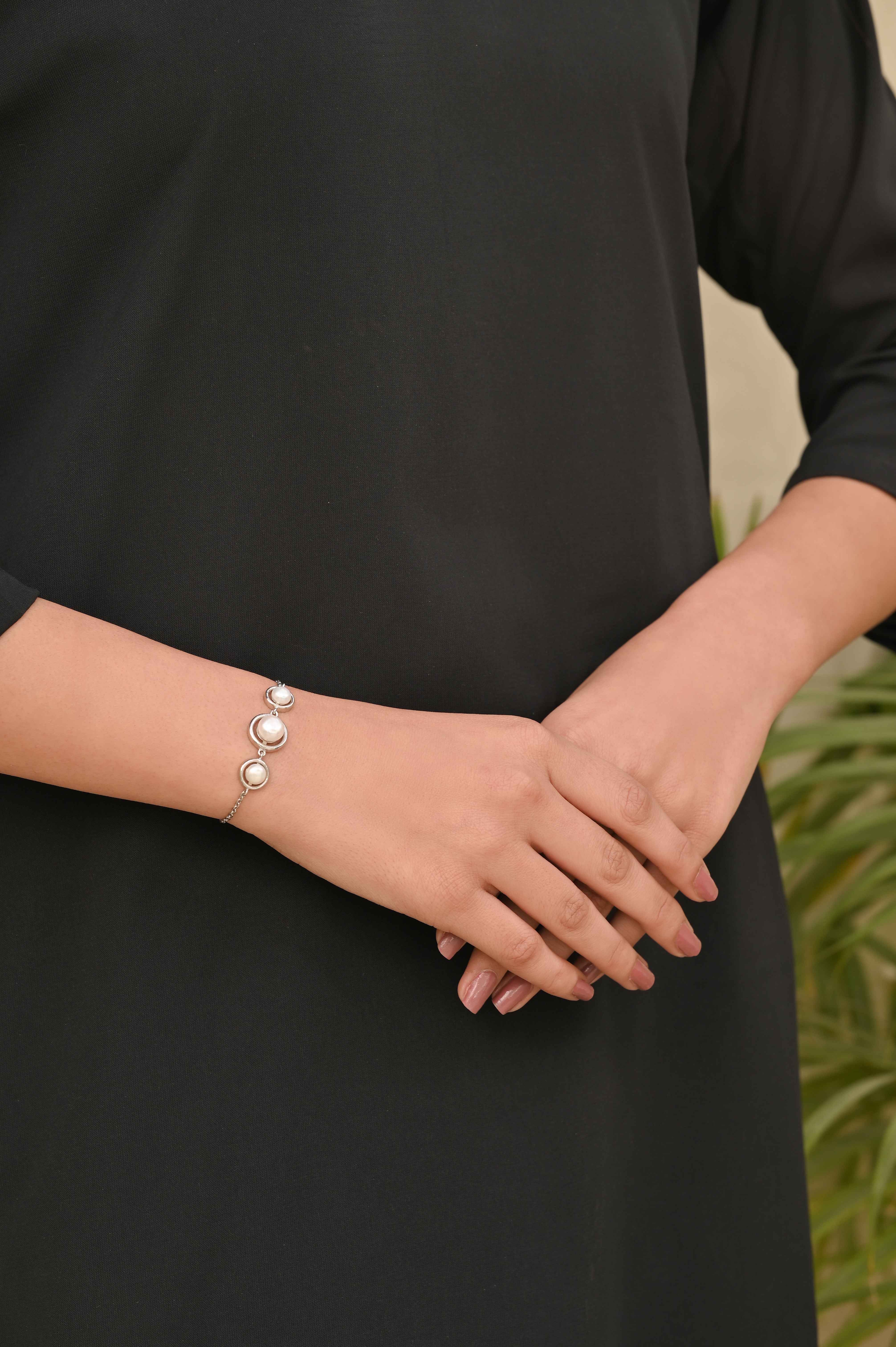 Cosmic Pearl Bracelet