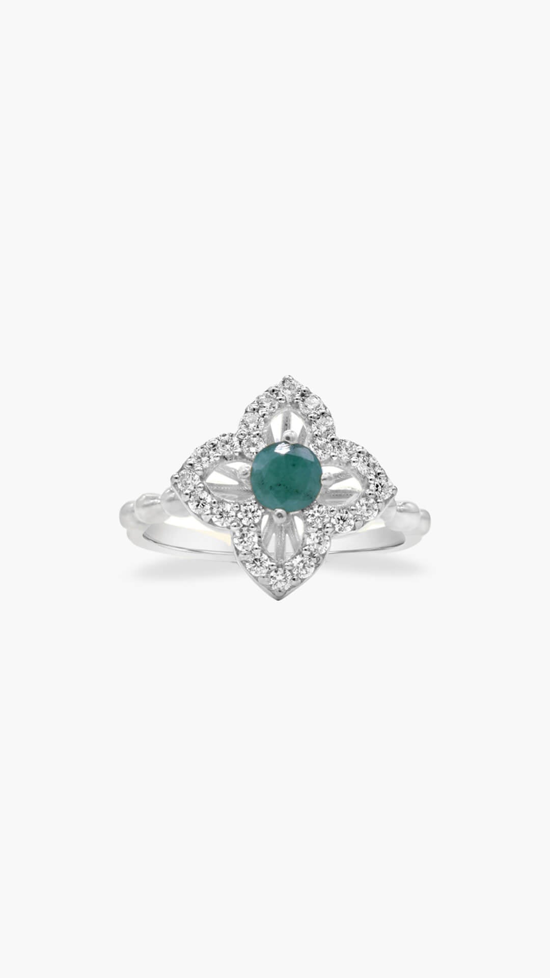 Quatrefoil Ring