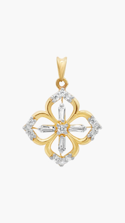 Quatrefoil Pendant