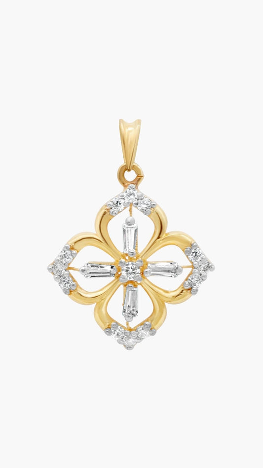 Quatrefoil Pendant
