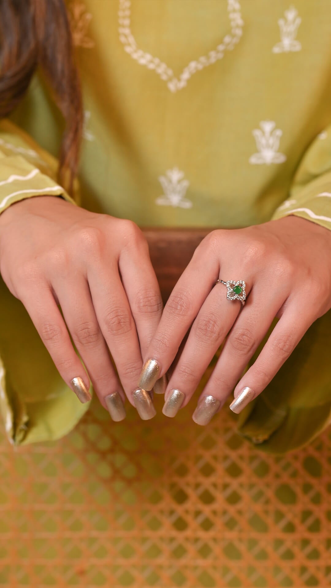 Quatrefoil Ring