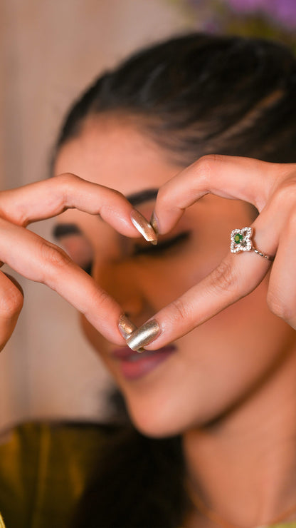 Quatrefoil Ring