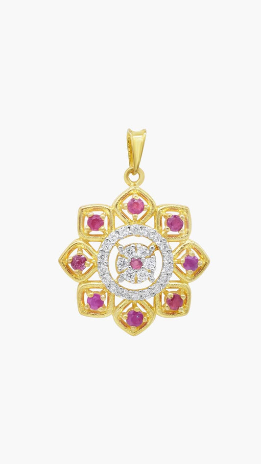 Ruby Fleur Pendant