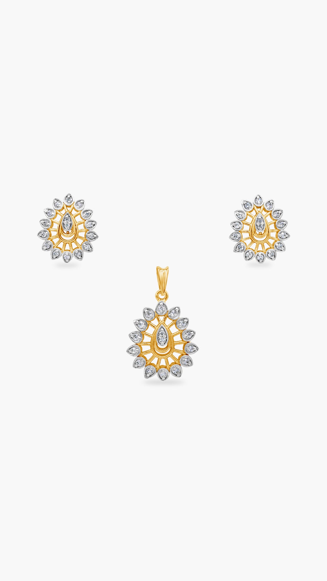 Teardrop Filigree Set