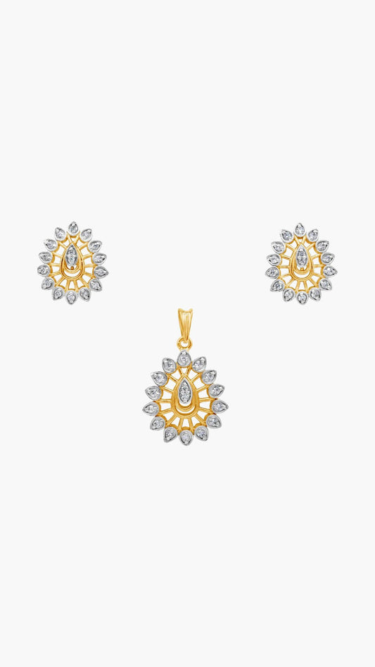 Teardrop Filigree Set