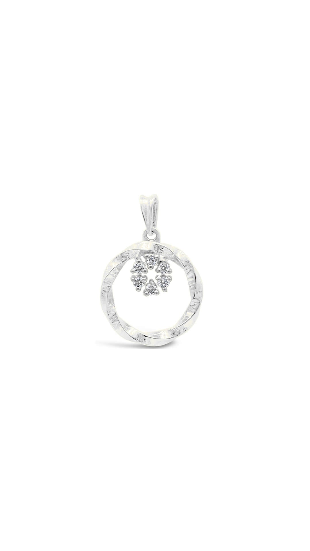 Twisted Circular Pendant
