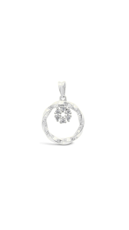 Twisted Circular Pendant