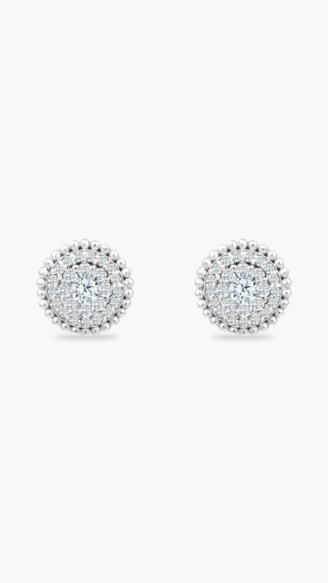 Zircon Silver Studs