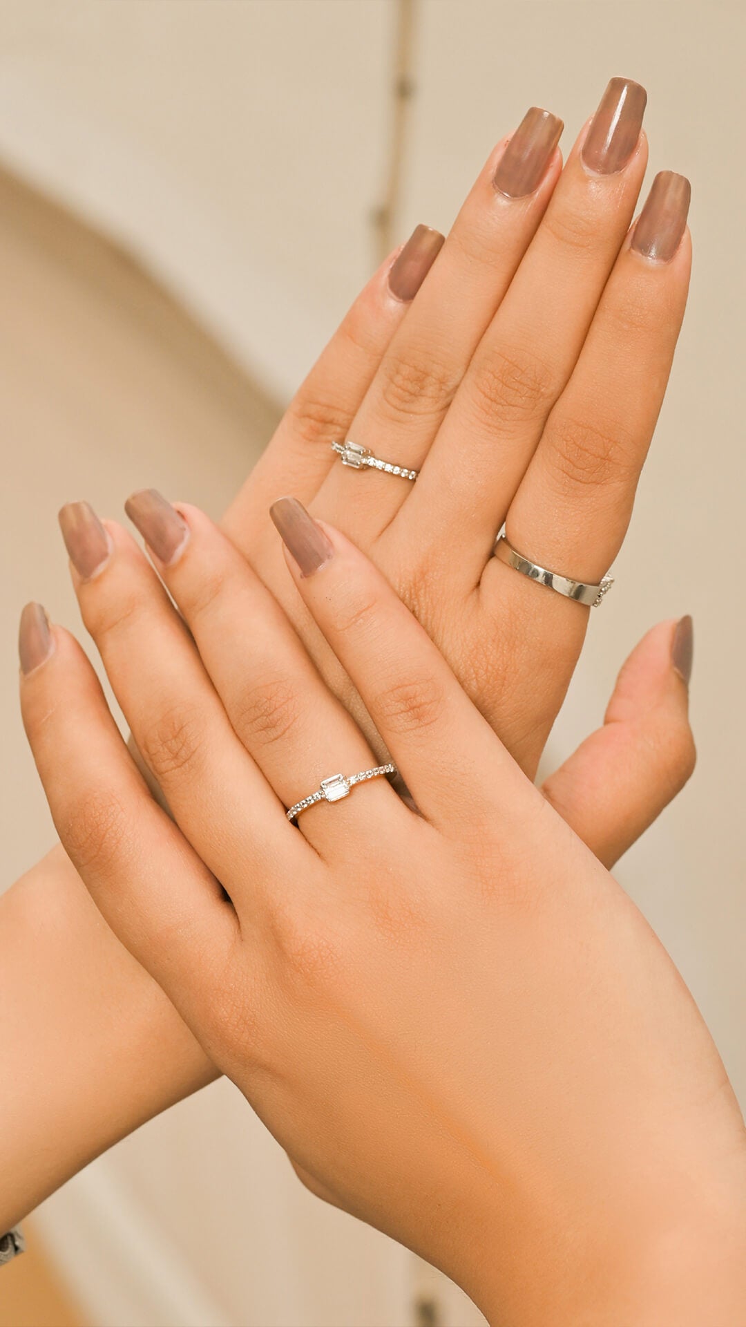 Zircon Baguette Ring