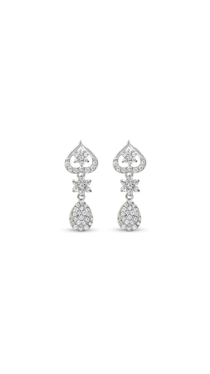 Zircon Dangling Earrings