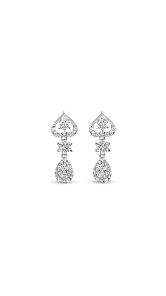 Zircon Dangling Earrings