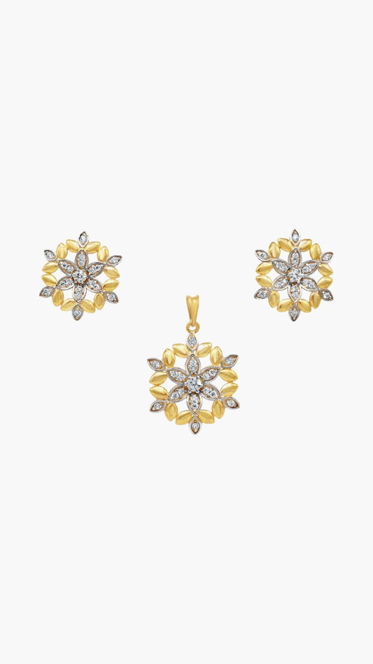 Zircon Floral Set