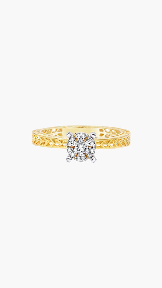 Zircon Lattice Ring