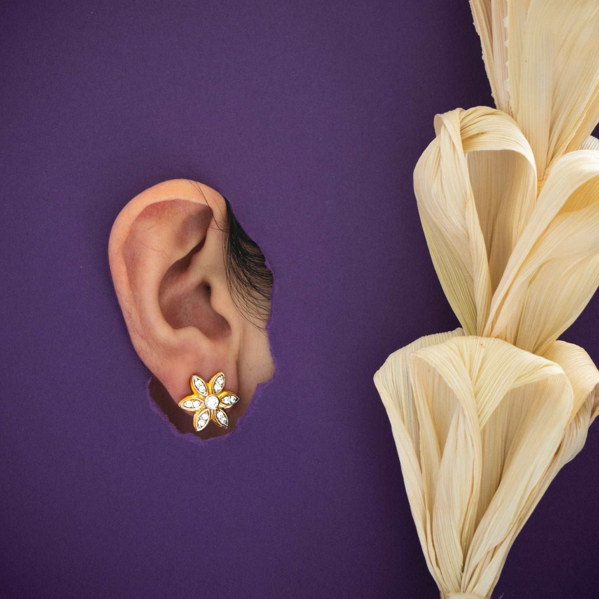 Rossette Earrings