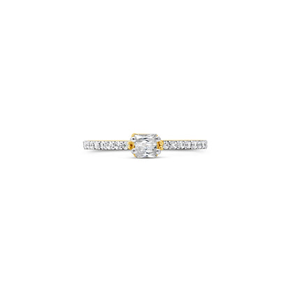 Zircon Baguette Ring