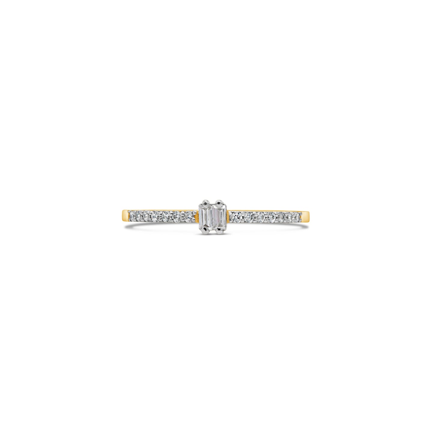 Zircon Baguette Ring
