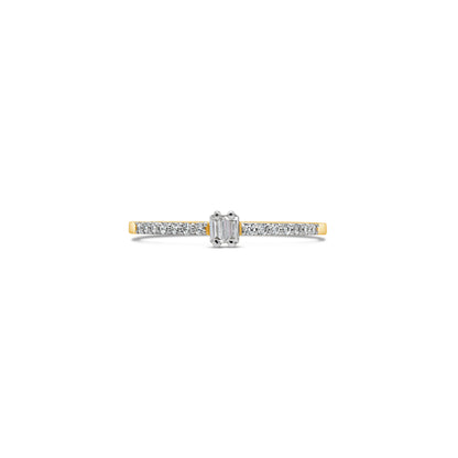 Zircon Baguette Ring