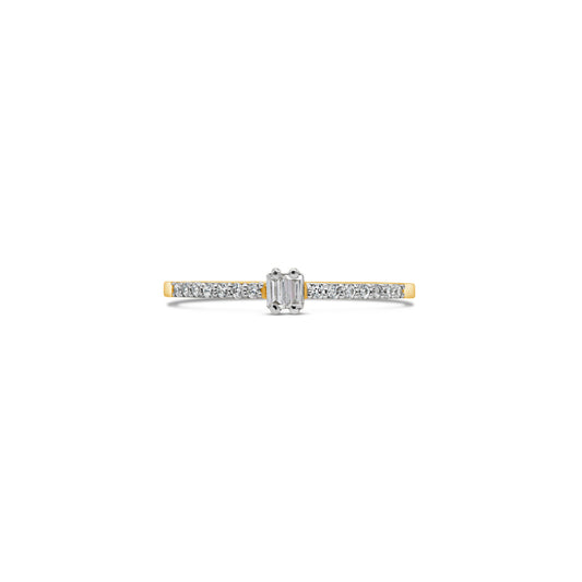 Zircon Baguette Ring