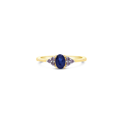 Blue Smokey Ring