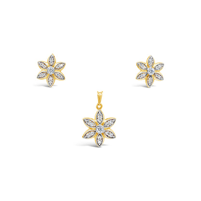 Rossette Locket Set