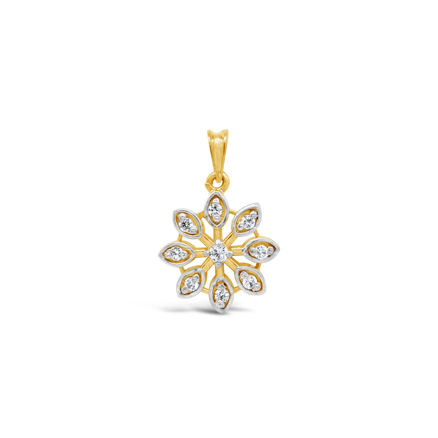 Floral Fan Pendant