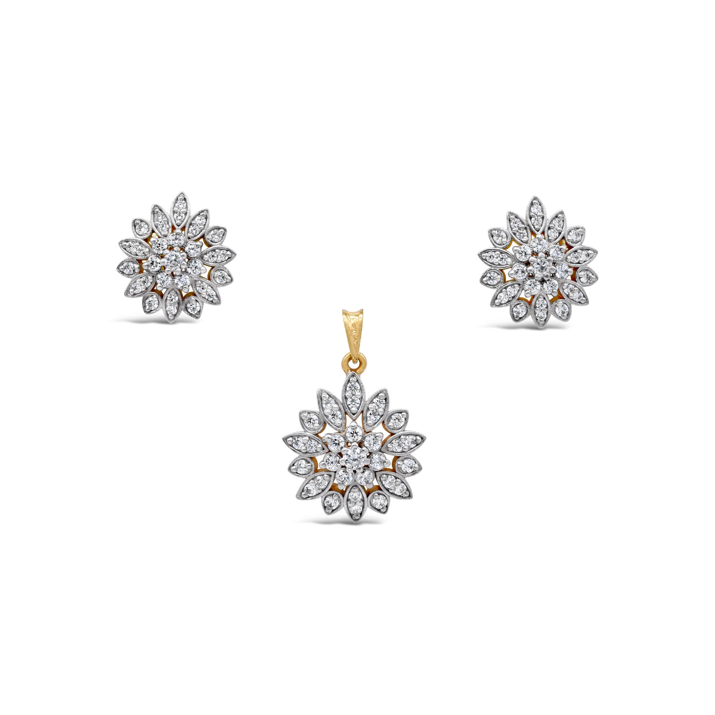 Dahlia Locket Set