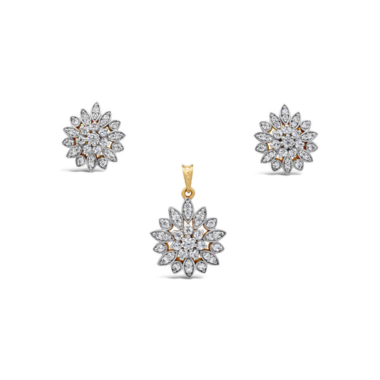 Dahlia Locket Set