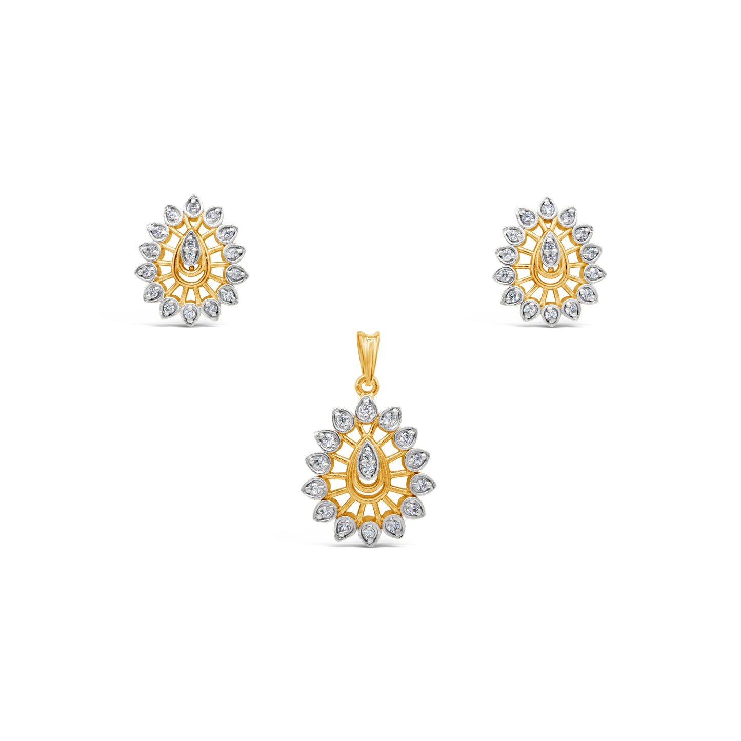 Teardrop Filigree Set