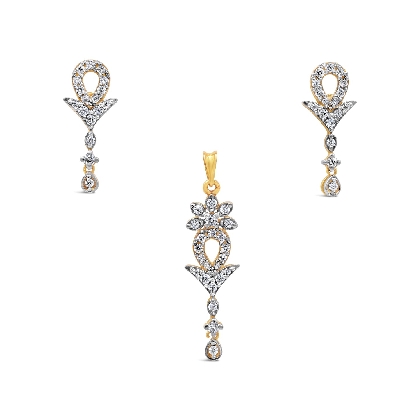 Dangly Zircon Set