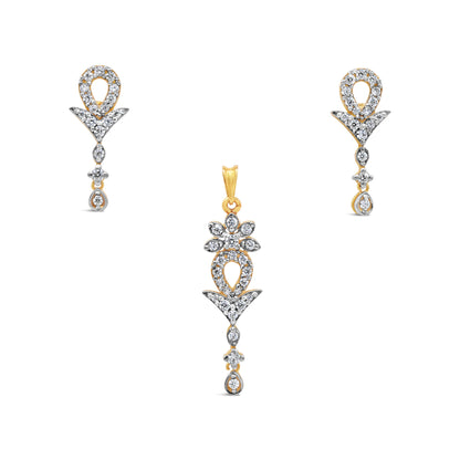 Dangly Zircon Set