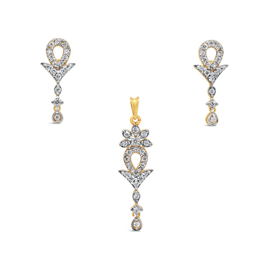 Dangly Zircon Set