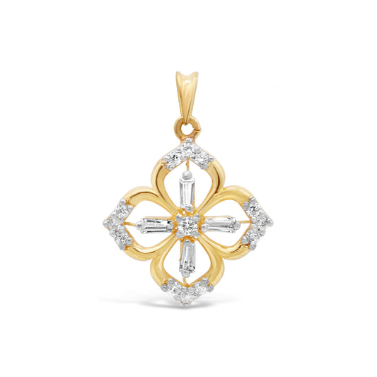 Quatrefoil Pendant